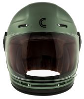 Přilba Fibre Super Hooligan, CASSIDA (černá/metalická zelená/šedá) (1)