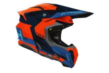 Přilba TWIST 3 Fancy, AIROH (oranžová fluo-modrá lesklá) 2027 (1)