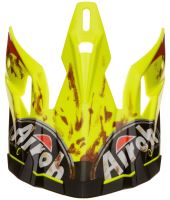Náhradní kšilt pro přilby AVIATOR 2.2 Six days 2017, AIROH (žlutá/červená) Náhradní kšilt pro přilby AVIATOR 2.2 Six days 2017, AIROH (žlutá/červená)