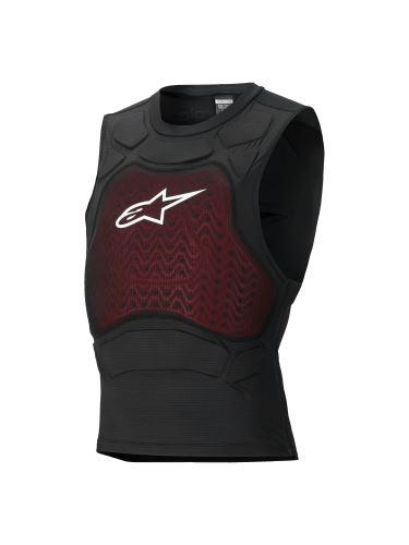 Chránič těla BIONIC PLASMA LT PROTECTION VEST, ALPINESTARS (černá/červená/bílá) 2027