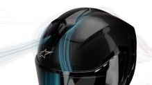 Přilba SUPERTECH R10 SOLID, ALPINESTARS (lesklý karbon/matný karbon) 2026 (13)