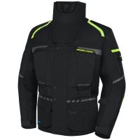 TEXTILNÍ BUNDA REBELHORN CUBBY IV BLACK/FLO YELLOW