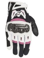 Rukavice STELLA SMX-2 AIR CARBON, ALPINESTARS, dámské (černé/bílé/fialové) 2026 Rukavice STELLA SMX-2 AIR CARBON, ALPINESTARS, dámské (černé/bílé/fialové) 2026
