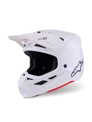 Přilba SUPERTECH S-M7 SOLID, ALPINESTARS (bílá) 2027