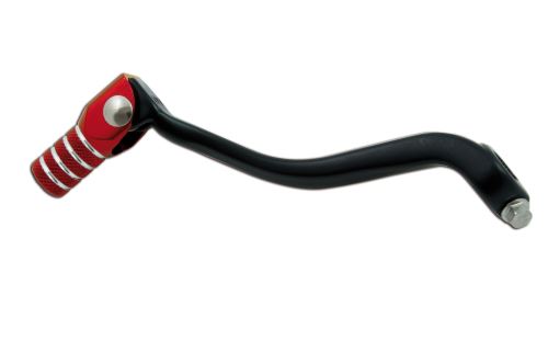 Řadící páka hliníková Honda, RTECH (černo-červená)