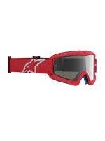 Brýle VISION YOUTH VESTA, ALPINESTARS, dětské (červená fluo/chrom, zrcadlové stříbrné plexi) 2027 (3)