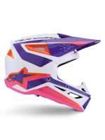 Přilba S-M3 HEAT, ALPINESTARS (bílá/fialová/růžová) 2027 (4)