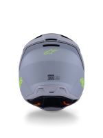 Přilba S-M3 RADIUM, ALPINESTARS (šedá mat/žlutá fluo/černá) 2027 (2)