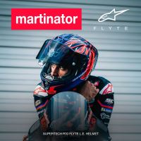 Přilba SUPERTECH R10 FLYTE limitovaná edice JORGE MARTIN, ALPINESTARS (fialová/červená) 2026 (15)