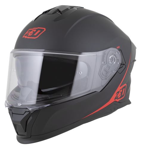 Přilba K40, ZED (černá matná/červená) 2026