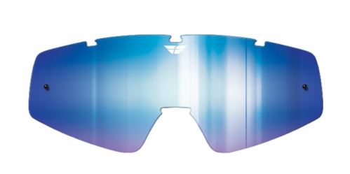 Plexi pro brýle Zone/Focus Youth, FLY RACING dětské (zrcadlové modré)