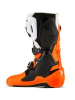 Boty TECH 10 ENDURO, ALPINESTARS (oranžová fluo/černá/bílá) 2027 (7)