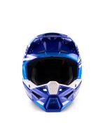 Přilba S-M3 YAMAHA kolekce, ALPINESTARS, dětská (modrá/bílá) 2027 (4)