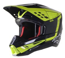 Přilba S-M5 BEAM, ALPINESTARS (černá antracit/žlutá fluo lesklá) Přilba S-M5 BEAM, ALPINESTARS (černá antracit/žlutá fluo lesklá)