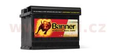 60Ah baterie, 640A, pravá BANNER Running Bull AGM 241x175x190