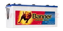 230Ah trakční a startovací baterie, 1100A, levá BANNER Energy Bull DUAL Power 517x273x212(240)