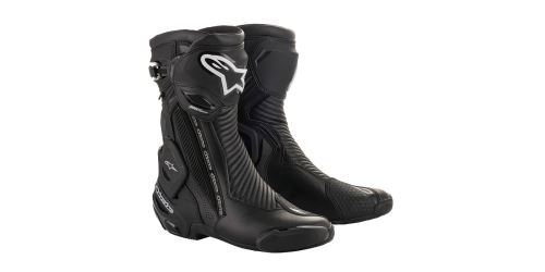 Boty SMX PLUS 2 GORE-TEX, ALPINESTARS (černá/stříbrná) 2027