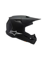 Přilba S-M3 SOLID, ALPINESTARS, dětská (černá mat) 2027 (4)