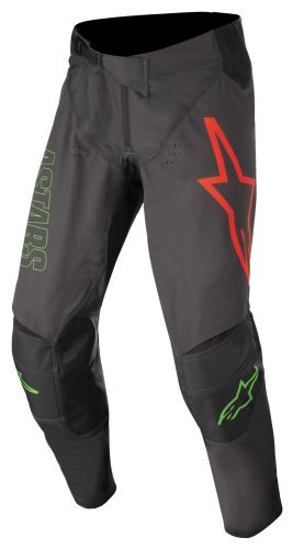 Kalhoty TECHSTAR PHANTOM, ALPINESTARS (černá antracit/zelená neon)