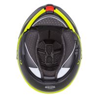 Přilba Modulo 2.1 Compass, CASSIDA (žlutá fluo/černá/stříbrná/červená, plexi s přípravou pro Pinlock) 2026 (7)