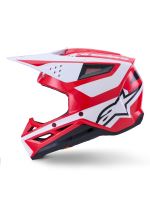 Přilba S-M3 HEAT, ALPINESTARS (červená/bílá/černá) 2027 (1)