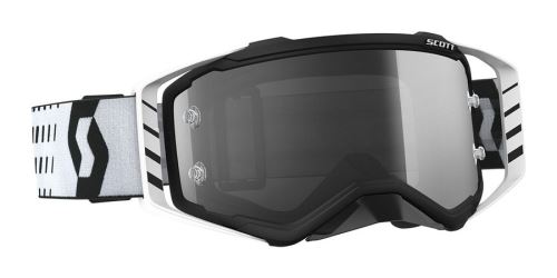 Brýle PROSPECT SAND DUST, SCOTT (černé/bílé, light sensitive plexi s čepy pro slídy)