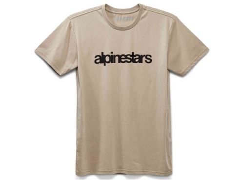 Triko HERITAGE WORD PERFORMANCE, ALPINESTARS (khaki)