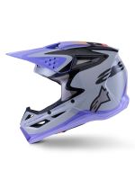 Přilba S-M3 edice JETT LAWRENCE, ALPINESTARS (šedá/fialová/černá) 2027 (1)