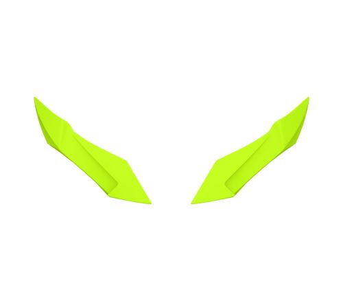 Zadní spoiler pro přilbu AVIATOR 3, AIROH (žlutá fluo matná)