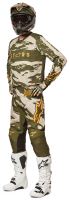 Kalhoty RACER TACTICAL, ALPINESTARS (písková/zelená/mandarinka) (2)