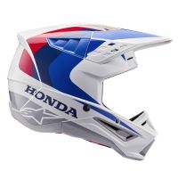 Přilba S-M5 HONDA kolekce, ALPINESTARS (bílá/modrá/červená) 2027 (4)