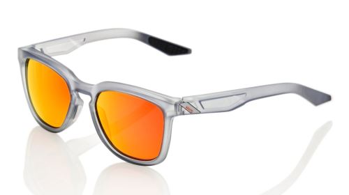 Sluneční brýle HUDSON Soft Tact Translucent, 100% (zabarvená červená skla)