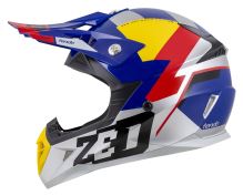 Přilba X1.9 TENDO, ZED (modrá perleť/červená/žlutá/stříbrná) 2026 (1)