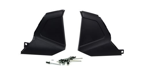 Boční kryty vzduchového filtru Yamaha, RTECH (černé, pár)