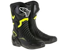 Boty S-MX 6, ALPINESTARS (černé/žluté fluo) Boty S-MX 6, ALPINESTARS (černé/žluté fluo)