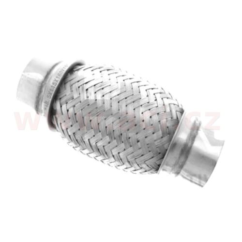 Pružný člen výfuku PREMIUM, vnitř. průměr 48 mm / délka pr. členu 115 mm / celková délka 160 mm