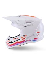 Přilba S-M3 FORCE, ALPINESTARS (bílá/žlutá/růžová/fialová) 2027 (1)
