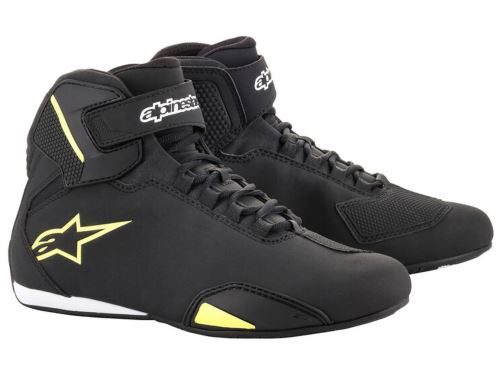 Boty SEKTOR, ALPINESTARS (černé/žlutá fluo) 2027