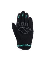 Rukavice STELLA MOGRESS AIRFLOW, ALPINESTARS (bílá offwhite/černá/tyrkysová) 2027 (1)