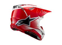 Přilba SUPERTECH S-M10 UNITE, ALPINESTARS (červená/bílá) 2026 (3)