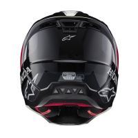 Přilba S-M5 HONDA kolekce, ALPINESTARS (černá/červená/šedá) 2027 (2)