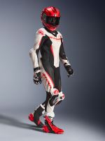 Jednodílná kombinéza STELLA GP-R7, ALPINESTARS, dámské (bílá/červená fluo/černá) 2027 (2)