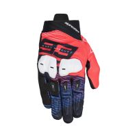 Rukavice SP X 1 MM93 kolekce, ALPINESTARS (červená fluo/modrá/černá/bílá) 2027