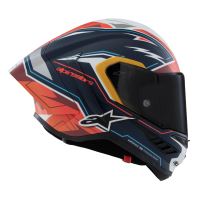 Přilba SUPERTECH R10 limitovaná edice PEDRO ACOSTA, ALPINESTARS (modrá/červená/bílá matná) (16)
