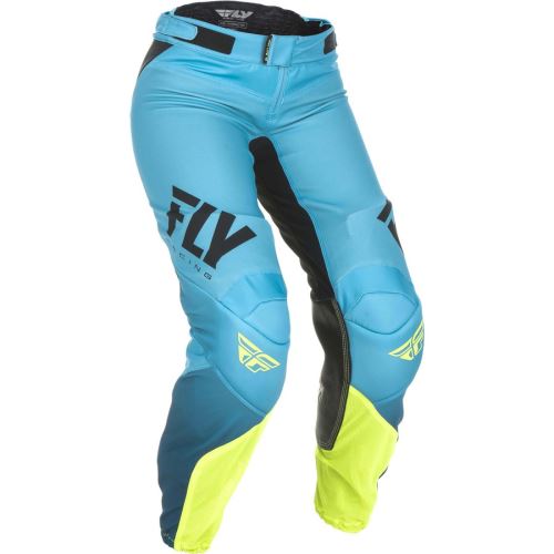 kalhoty LITE 2019, FLY RACING - USA dámské (modrá/žlutá fluo)