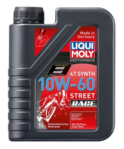 LIQUI MOLY Motorbike 4T Synth 10W60 Race, plně syntetický motorový olej 1 l