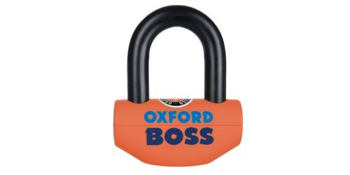 Zámek U profil Boss, OXFORD (oranžový/černý, průměr čepu 12,7 mm)