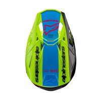 Přilba SUPERTECH S-M10 UNITE, ALPINESTARS (žlutá fluo/černá/růžová) 2026 (6)