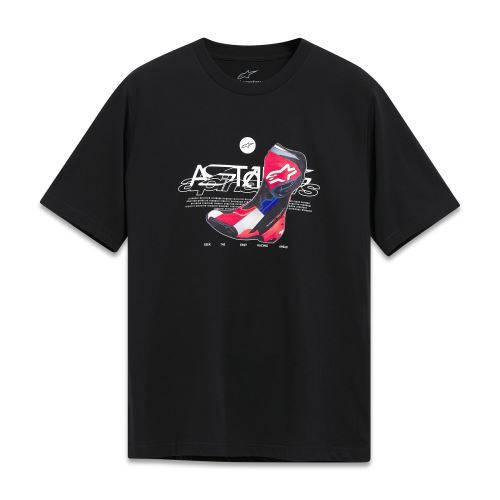 Triko R BOOT CSF, ALPINESTARS (černá)
