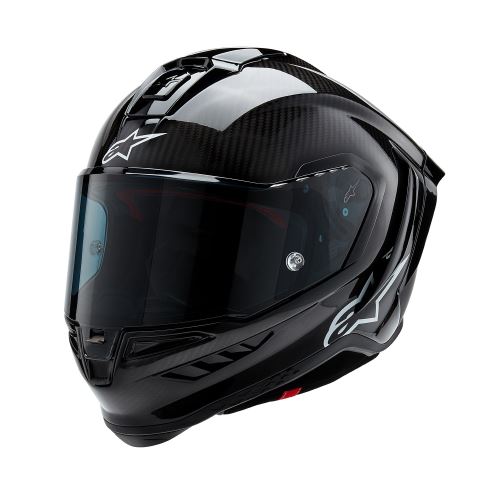 Přilba SUPERTECH R10 SOLID, ALPINESTARS (lesklý karbon/matný karbon) 2026